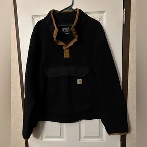 Woman’s Fleece Carhartt Quarter Snap Front Jacket